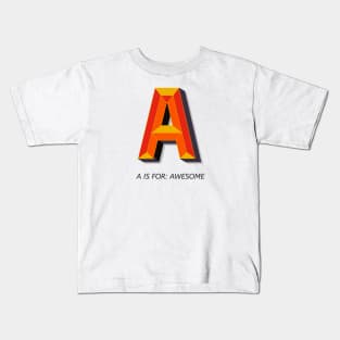 A initial Kids T-Shirt